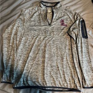 Ole Miss Quarter-Zip Pullover